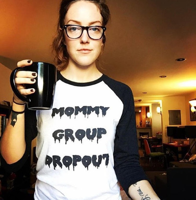Mommy Group Dropout Raglan