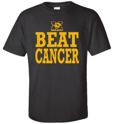 Mizzou Beat Cancer T-Shirt