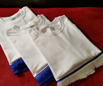 Adult (Male) Long Sleeve Fringed Border Shirt