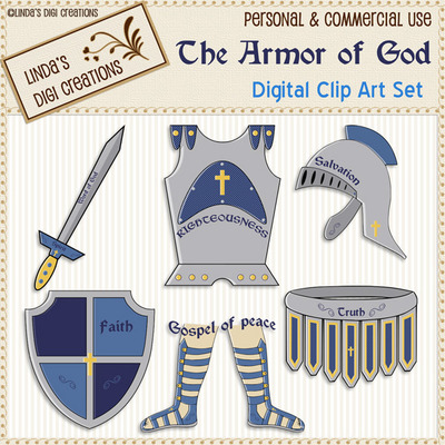 The Armor of God (Clip Art Set)