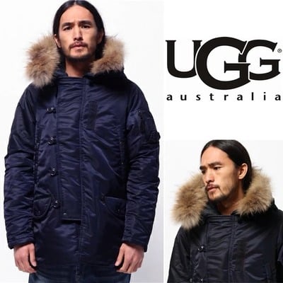 AUSTRALIA HOODIE FAUX FUR MILITARY STYLE FLIGHT JACKET