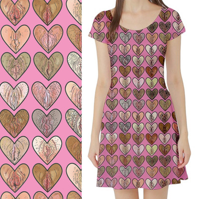 Vulvalution Pink Skater Dress