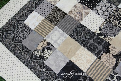 Little black dress quilt