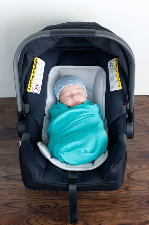 Car Seat Swaddle - Jade