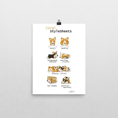 Css corgis poster - Thumbnail 1
