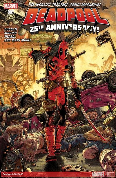 Deadpool #7 25th Anniversary *signed by Amy*