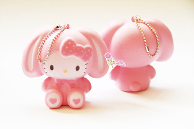 Jumbo Hello Kitty in a Bunny Costume Squishy
