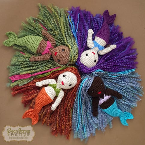 Lil' Sprout Mermaid Doll