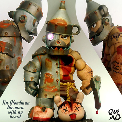 Tin wood man Tequila Muttpop (8 inch)