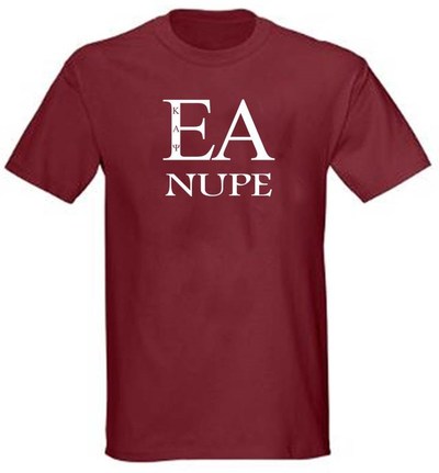 Kappa Alpha Psi Epsilon Alpha Chapter NUPE T-shirt (Elizabeth City State University)