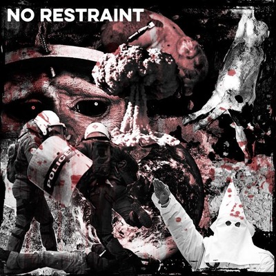 Down In It / No Restraint "Humanity Has Failed" split 7"
