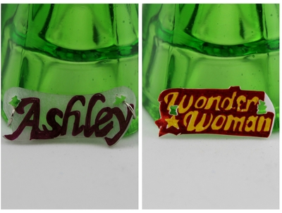 "Your Name" "Wonder Woman" Keychain