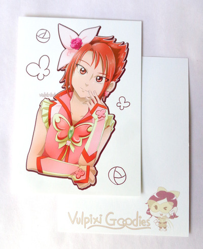 Red Flames of Passion (A6 Print)