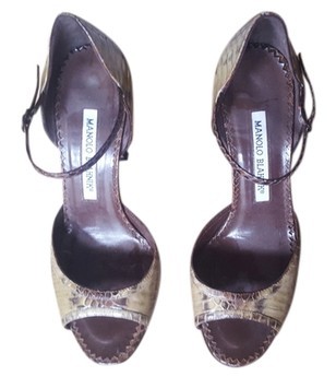 Manolo blahnik multi sandals