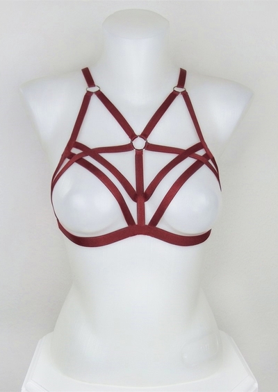 Deep Red Loli Harness