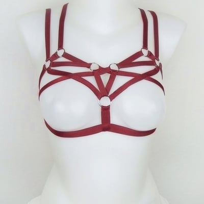 Deep red swan harness - Thumbnail 3