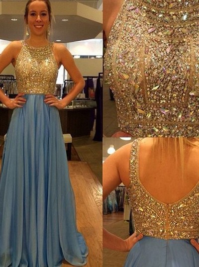 Beauty A-line Beading Ruching Floor length sexy long Prom Dress,evening dresses