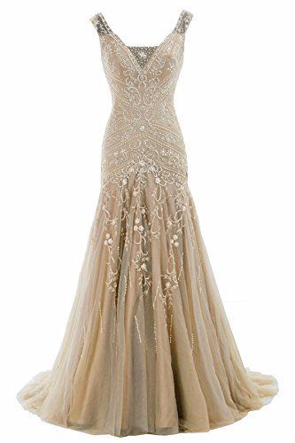 long prom dresses,Custom prom dress,charming prom dress,beading prom dress, mermaid prom Dresses,150092