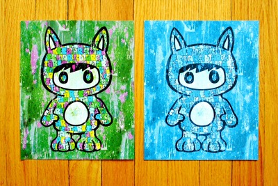 Joey Bubble Letter Dual Poster Set