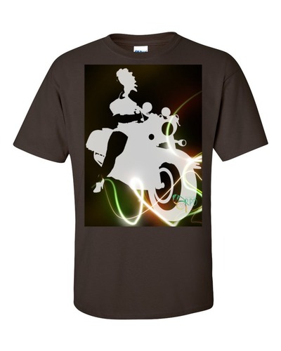 Biker Girl Extended Size t-shirt