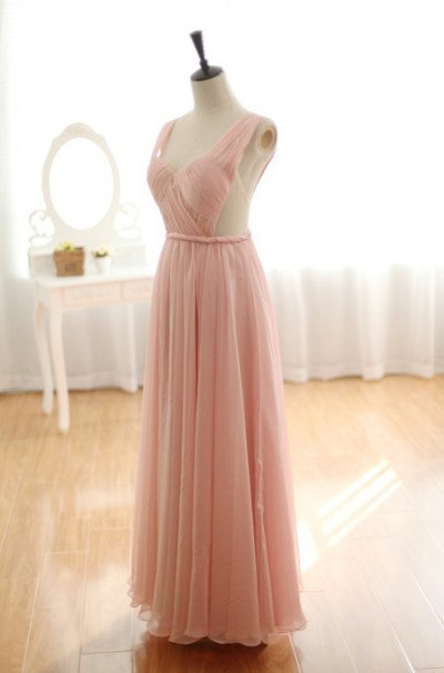 Sexy Open Back Charming Blue Prom Dresses ,Custom Blush Pink Sexy Prom Dress Gown,PD160021