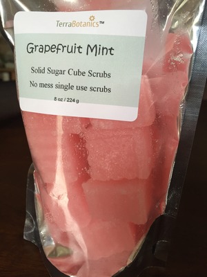Grapefruit Mint Sugar Cube Scrub