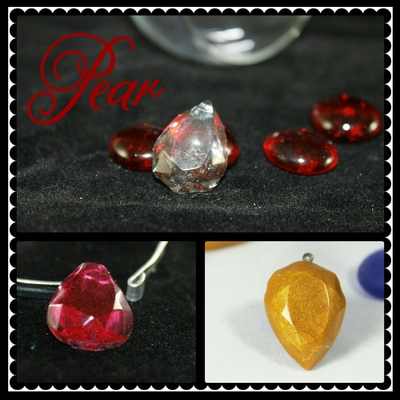 Pear Charms - 3 Shade Options