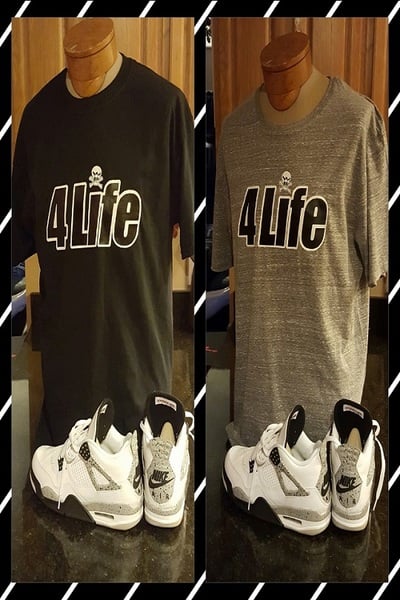"4 Life" MJ 4s Mash-up