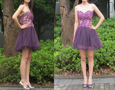 Short Homecoming Dresses pst0159
