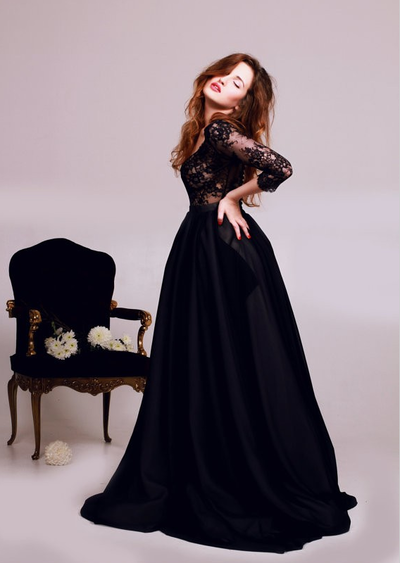 2016 Lace and Chiffon Homecoming Prom Dresses pst0146