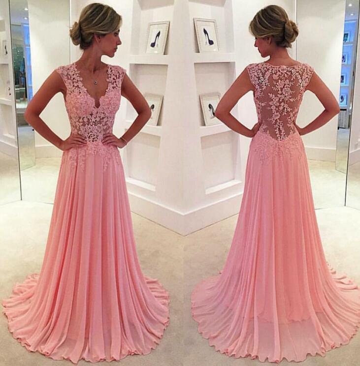 Prom Dresses ,Sweetheart Prom Dresses ,Long Prom Dress ,V-neck Prom Gowns ,Evening Dresses ,Appliques Evening Dresses,PD160068