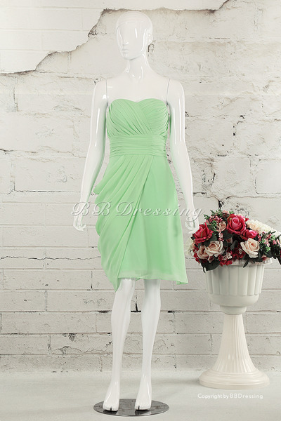 BBDressing Knee Length Bridesmaid Dress bb0024