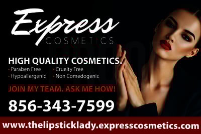 Express Cosmetics Car Door Magnet 1