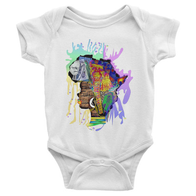 African Queen Infant one-piece