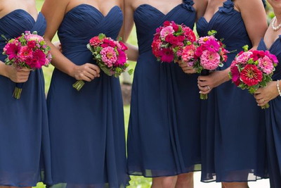 Multiple choices chiffon short bridesmaid dress Sweetheart Knee Length Summer bridesmaid dress