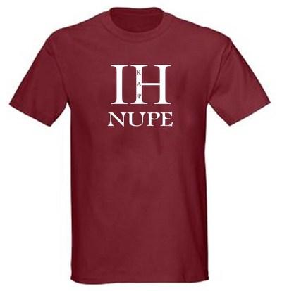 Kappa Alpha Psi Iota Eta Chapter NUPE T-shirt (West Virginia University Institute of Technology)