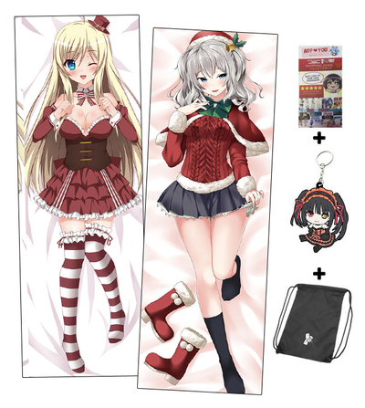 New Noucome and Kancolle Anime Dakimakura Japanese Hugging Body Pillow Cover ADP62013 and ADP62018
