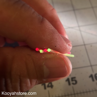 Fiber optic replacement rods for firearm sights .60" or 1.5 mm