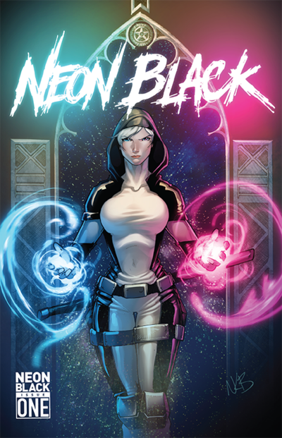 Neon Black: Issue #1-Regular Run - Original Cover