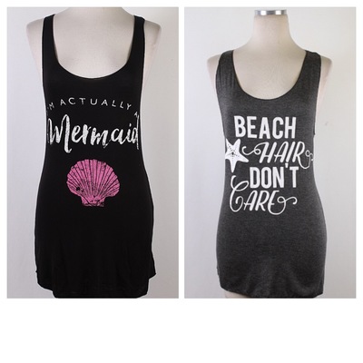 Graphic Summer Tank-TDE