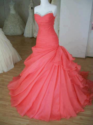 Gorgeous Sweep Train beading ball gown prom dress,Quinceanera Dresses