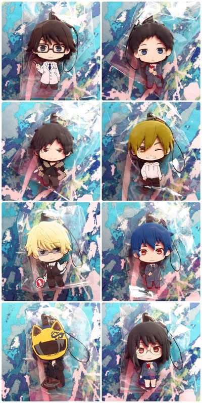 Durarara!! x2 - Picktam Rubber Strap - Celty / Kida / Mikado / Shinra / Shizuo / Aoba / Anri / Izaya