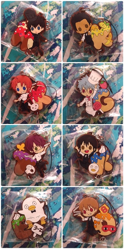 Gintama - Rubber Strap D - Gintoki / Takasugi / Hijikata / Katsura / Sougo / Elizabeth / Kondo / Kamui -