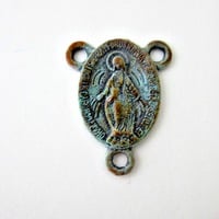 Set of Rosary Connectors with Aged Finish, 3 pcs - Thumbnail 2