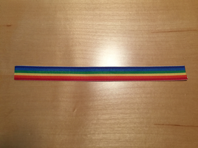 Rainbow Snare Drum Straps