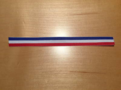 Red/White/Blue Snare Drum Straps
