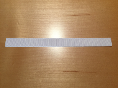 White Snare Drum Straps