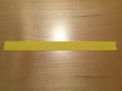 Yellow Snare Drum Straps