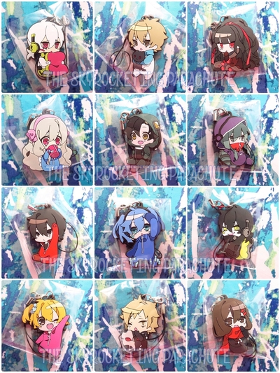 Mekaku City Actors - Rubber Strap / Can Badge - Ene / Momo / Kido / Kanoha / Kano / Seto / Marry / Shintarou / Ayano / Hibiya / Azami -