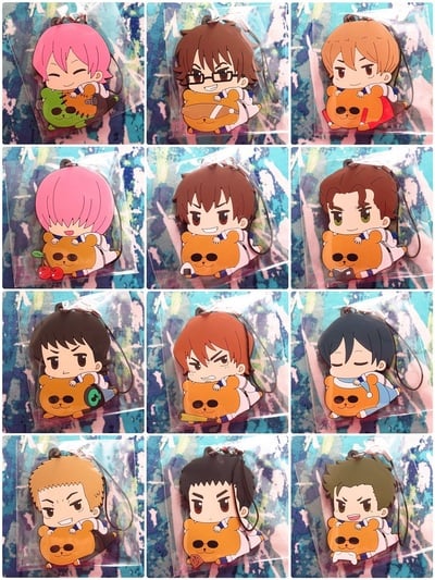 Ace of Diamond PC Rubber Strap 2 - Kominato Haruichi / Ryosuke / Kuramochi Youichi / Miyuki Kazuya / Sawamura Eijun / Furuya Satoru / Narumiya Mei -